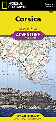 Seller image for Corsica [France] (National Geographic Adventure Map, 3315) for sale by Pieuler Store