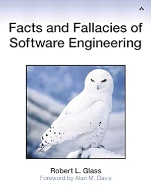 Immagine del venditore per Facts and Fallacies of Software Engineering venduto da Pieuler Store