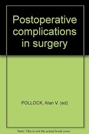 Seller image for Postoperative complications in surgery for sale by WeBuyBooks