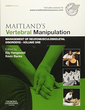 Imagen del vendedor de Maitland's Vertebral Manipulation: Management of Neuromusculoskeletal Disorders - Volume 1 a la venta por Pieuler Store