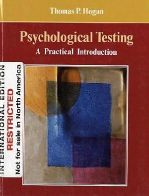 Image du vendeur pour Psychological Testing: A Practical Introduction mis en vente par WeBuyBooks