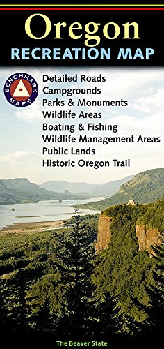 Seller image for Benchmark: Oregon Recreation Map (Benchmark Maps: Oregon) for sale by Pieuler Store