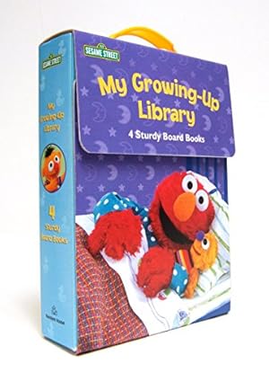 Imagen del vendedor de My Growing-Up Library: Sesame Street Board Books- Too Big for Diapers / Big Enough for a Bed / Too Big for Bottles / Big Enough for a Bike a la venta por Pieuler Store