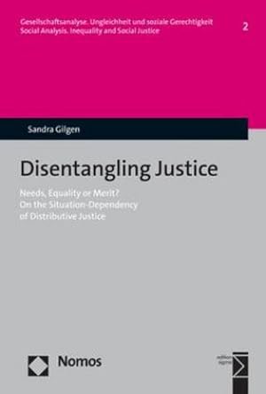 Imagen del vendedor de Disentangling Justice a la venta por BuchWeltWeit Ludwig Meier e.K.