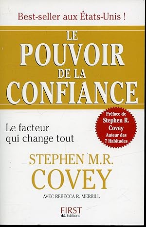 Seller image for Le Pouvoir de la confiance : Le Facteur qui change tout for sale by Librairie Le Nord