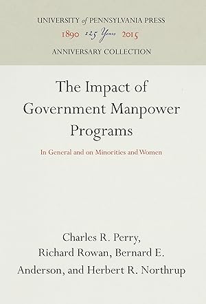 Seller image for The Impact of Government Manpower Programs for sale by moluna