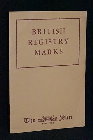British Registry Mark: A Key to the Date of Manufacture
