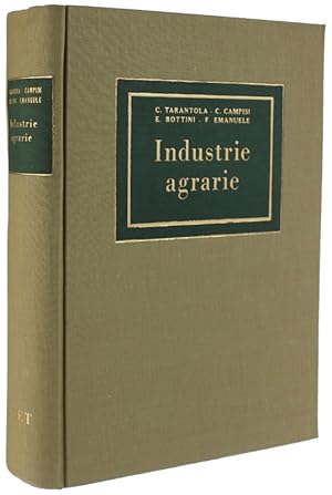 Imagen del vendedor de INDUSTRIE AGRARIE.: a la venta por Bergoglio Libri d'Epoca