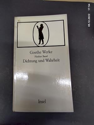 Bild des Verkufers fr Goethe, Johann Wolfgang von: Werke; Teil: Bd. 5., Dichtung und Wahrheit. hrsg. von Klaus-Detlef Mller zum Verkauf von Antiquariat-Fischer - Preise inkl. MWST