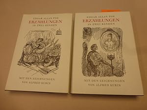 Erzählungen in zwei Bänden. Mit den Zeichnungen von Alfred Kubin. Aus dem Amerikanischen von Hedd...