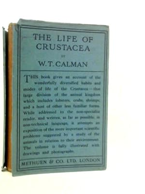 Image du vendeur pour The Life of Crustacea 1911 mis en vente par World of Rare Books