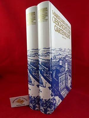 Geschichte der Gartenkunst. ZWEI (2) Bände. Erster Band. Von Ägypten bis zur Renaissance in Itali...