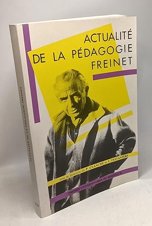 Actualité de la pédagogie Freinet