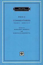 Bild des Verkufers fr PIUS II: COMENTARIES. Volume 2, Books III-IV. zum Verkauf von Sainsbury's Books Pty. Ltd.