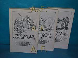 Imagen del vendedor de Der scharfsinnige Ritter Don Quixote von der Mancha, in 3 Bnden. Mit einem Essay von Iwan Turgenjew und einem Nachw. von Andr Jolles. Mit Ill. von Gustave Dor. [Textrev. nach der anonymen Ausg. 1837 von Konrad Thorer] / Insel-Taschenbuch 109 a la venta por Antiquarische Fundgrube e.U.