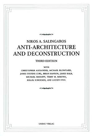 Seller image for Anti-Architecture and Deconstruction for sale by Pieuler Store