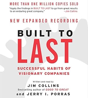 Seller image for Built to Last CD: Successful Habits of Visionary Companies (Good to Great) for sale by Pieuler Store