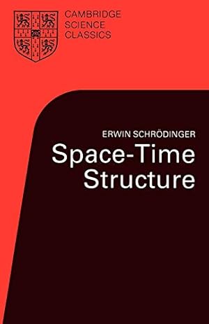 Seller image for Space-Time Structure (Cambridge Science Classics) for sale by Pieuler Store