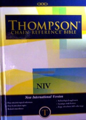 Image du vendeur pour Thompson Chain Reference Bible (Style 823) - Regular Size NIV - Hardcover (Order #823) mis en vente par Pieuler Store