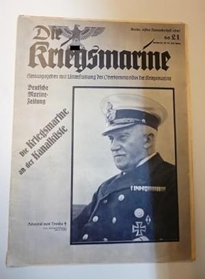 Die Kriegsmarine. Deutsche Marine-Zeitung. Heft 21 erstes Novemberheft 1940.