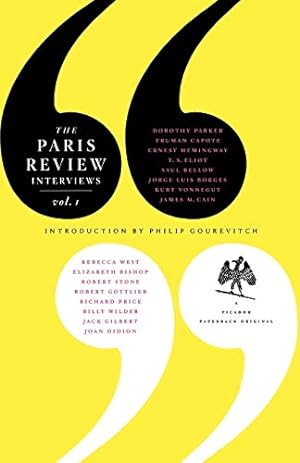 Imagen del vendedor de The Paris Review Interviews, I a la venta por Pieuler Store