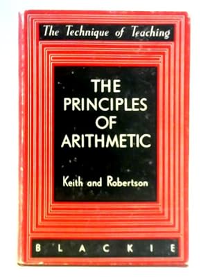 Seller image for The Principles of Arithmetic for sale by World of Rare Books