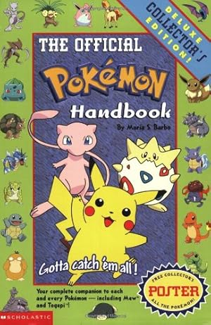 Image du vendeur pour Pokemon: Official Pokemon Handbook: Deluxe Collecters Edition: Official Pokemon Handbook: Deluxe Collectors Edition mis en vente par Pieuler Store