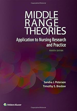 Imagen del vendedor de Middle Range Theories: Application to Nursing Research and Practice a la venta por Pieuler Store