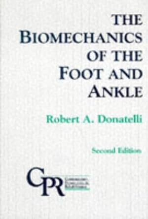 Bild des Verkufers fr Biomechanics of the Foot and Ankle zum Verkauf von Pieuler Store