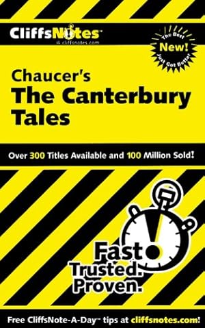 Seller image for CliffsNotes on Chaucer's The Canterbury Tales (Cliffsnotes Literature Guides) for sale by Pieuler Store