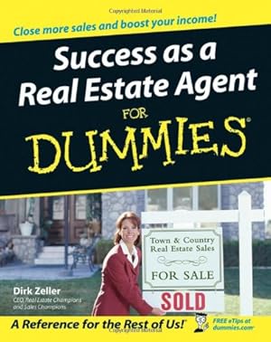 Immagine del venditore per Success as a Real Estate Agent For Dummies venduto da Pieuler Store