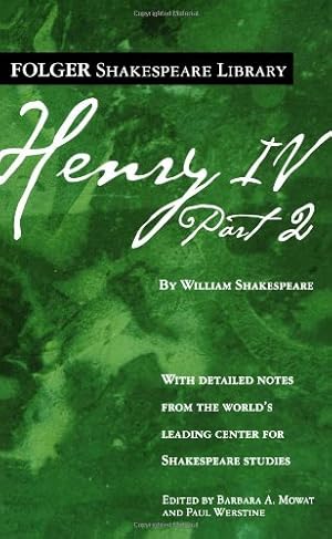 Seller image for Henry IV, Part II (Folger Shakespeare Library) for sale by Pieuler Store