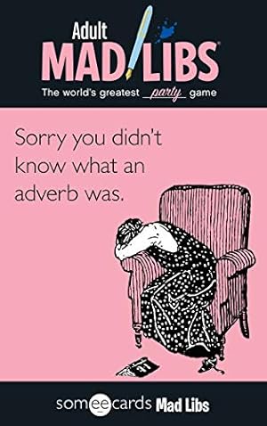 Seller image for Someecards Mad Libs for sale by Pieuler Store