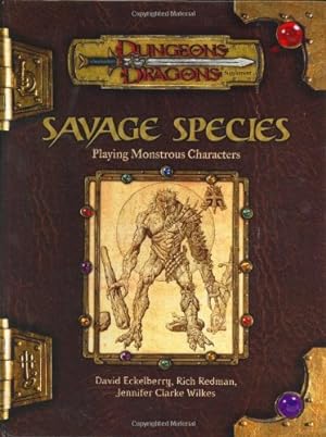 Immagine del venditore per Savage Species: Playing Monstrous Characters (Dungeons & Dragons Supplement) venduto da Pieuler Store