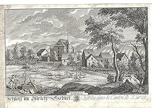 Château dans le canton de ZÜRICH - KEFFIKON - 1756