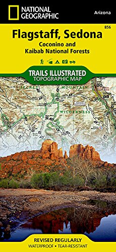 Seller image for National Geographic Trails Illustrated Map Flagstaff / Sedona, Coconino & Kaibab National Forests: Arizona, USA for sale by Pieuler Store