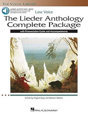 Seller image for The Lieder Anthology Low Voice Package Book/Pronunciation Guide/Accomp CDs (The Vocal Library) for sale by Pieuler Store