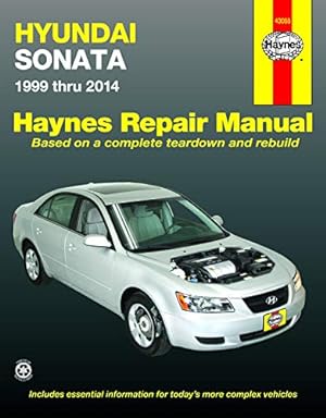 Seller image for Hyundai Sonata 1999 thru 2014 : Haynes Repair Manual for sale by Pieuler Store