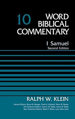 Bild des Verkufers fr 1 Samuel, Volume 10: Second Edition (10) (Word Biblical Commentary) zum Verkauf von Pieuler Store