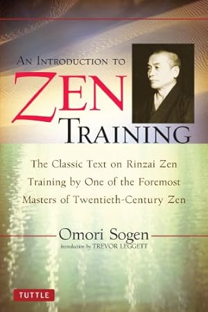 Bild des Verkufers fr An Introduction to Zen Training zum Verkauf von Pieuler Store