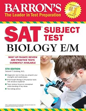 Seller image for Barron's SAT Subject Test Biology E/M, 5th Edition for sale by Pieuler Store