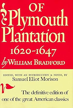 Image du vendeur pour Of Plymouth Plantation: 1620-1647 mis en vente par Pieuler Store
