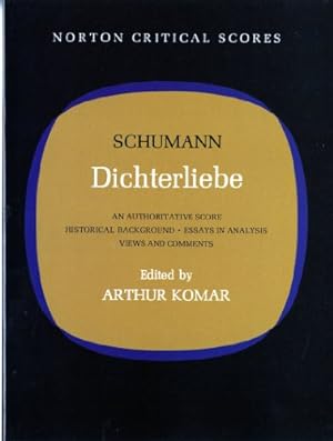 Seller image for Dichterliebe (Norton Critical Scores) for sale by Pieuler Store