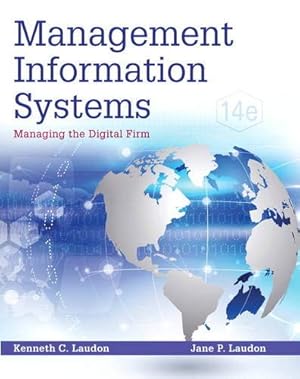 Imagen del vendedor de Management Information Systems: Managing the Digital Firm (14th Edition) a la venta por Pieuler Store