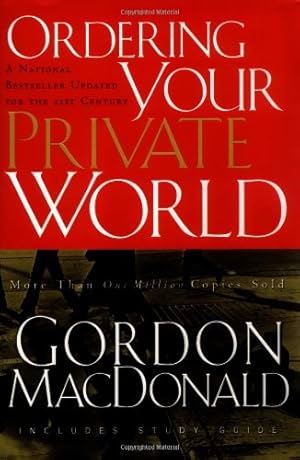 Imagen del vendedor de Ordering Your Private World a la venta por Pieuler Store