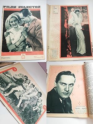 Seller image for FILMS SELECTOS N77 , 2 DE ABRIL 1932. AO III. PORTADA: MADY CHRISTIANS Y HANS STUWE for sale by LIBRERA MAESTRO GOZALBO