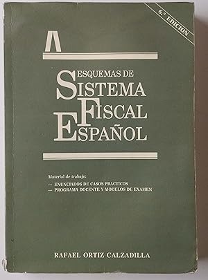 Bild des Verkufers fr Esquemas del sistema fiscal espaol zum Verkauf von Librera Salvalibros Express