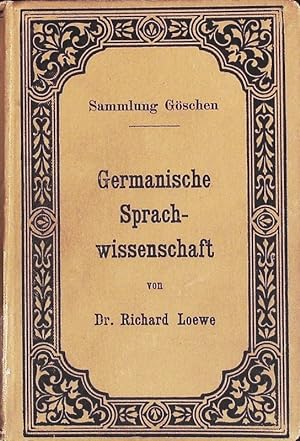 Bild des Verkufers fr Germanische Sprachwissenschaft. Sammlung Gschen; Bd. 238. zum Verkauf von Antiquariat Bookfarm