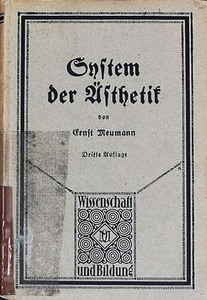 Imagen del vendedor de System der sthetik. Wissenschaft und Bildung; Bd. 124. a la venta por Antiquariat Bookfarm