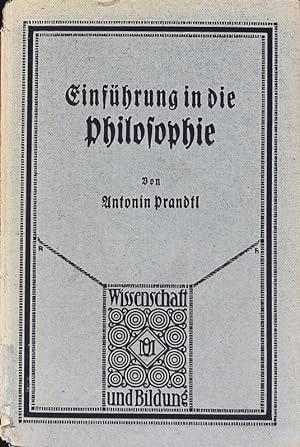 Imagen del vendedor de Einfhrung in die Philosophie. Wissenschaft und Bildung; Bd. 174. a la venta por Antiquariat Bookfarm